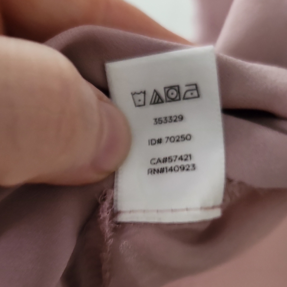 LOFT dusty pink blouse (MP) - Picture 5 of 6